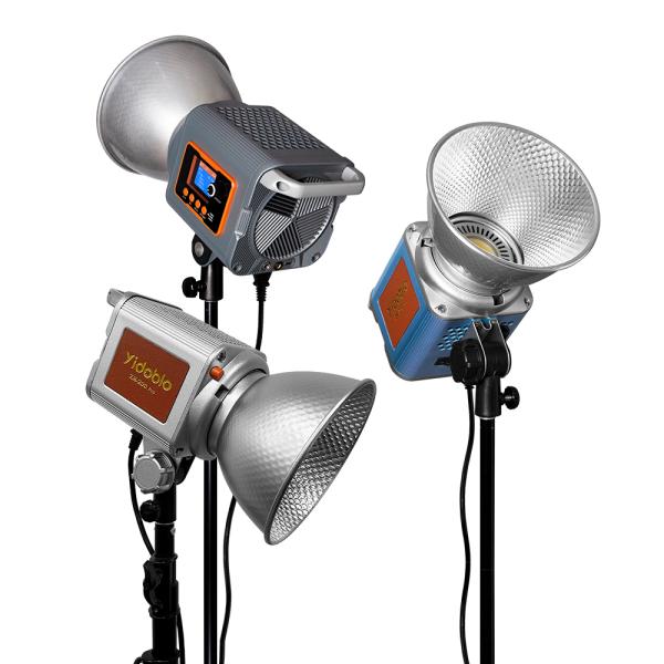 200W COB Fill Light Dual Color Temperature 2700k-6500k 100% Brightness Studio