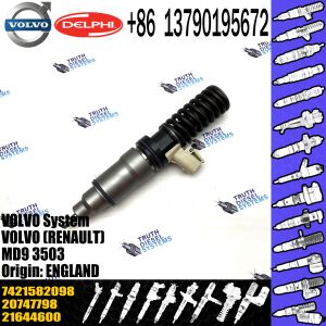 China original Diesel Fuel Injector 20747798 85000675 21644600 85003950 7420747798 7421582098 E3.18 for VOL () MD9 3 on sale