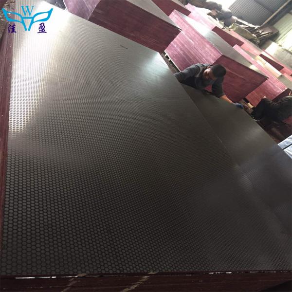 Buy cheap sales Hexagon  15mm 9mm Anti Slip Plywood For Flooring for inside and outside at wholesale prices