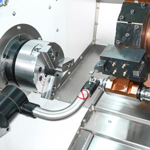 Automatic Horizontal Dual Spindle Dual Turret Lathe With Twin Spindles