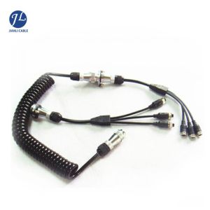 Shakeproof Waterproof Truck Rear View Backup Camera System 7 Core Metal Cable