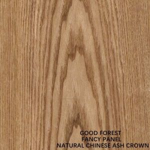 Chinese Ash Crown Cut Natural Wood Veneer Indoor Decorative Board Grade E1 / E0