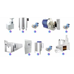 PD150 Automatic Chocolate Production Line Chocolate Depositing Processing