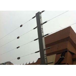 Quality NO NC Anti-climb 1 2 Zones Taut Wire Fence Alarm Systems For Perimeter Security for sale