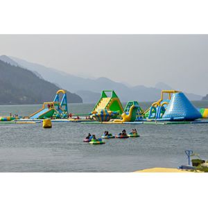 Floating Playground Inflatable Water Park / Inflatable Water Toys