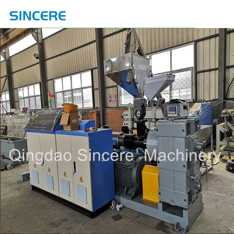 PP PE PVC PA Recycling Granulation Machine PP PE Film Pelleting Granules Making Machine