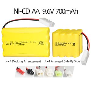 500 Times Lithium RC Batteries 9.6V For LED Light Electric Scooter 700mAh