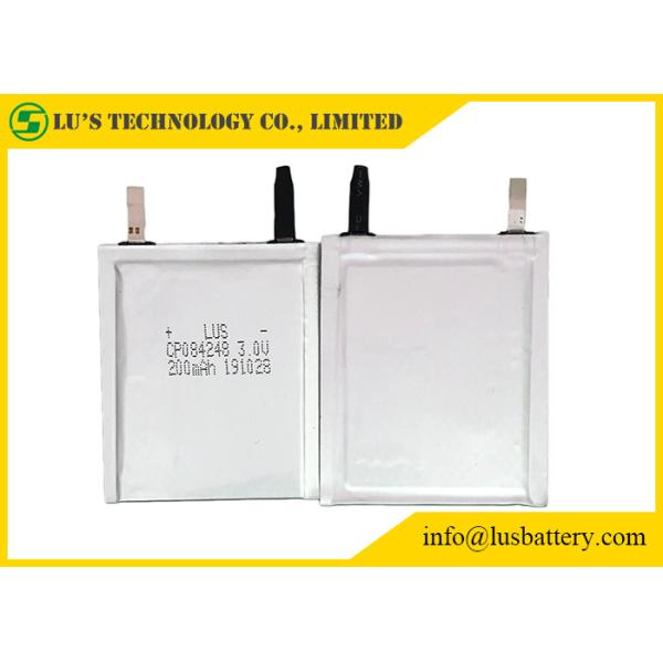 Buy Disposable 3.0V 320mAh Lithium Ion Pouch Cell CP084248 at wholesale prices