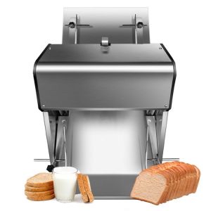 Electric Bread Cutting Machine Bakery Toast Slicer Making Machine