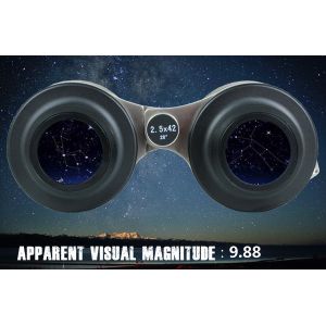 2.5x42mm ultra wiled field constellation binoculars