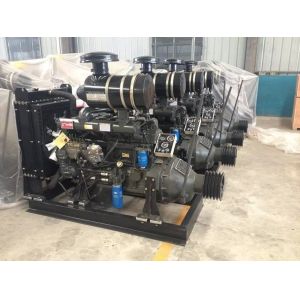 84KW R6105AZP diesel engine for diesel water pump set with the clutch and pulley