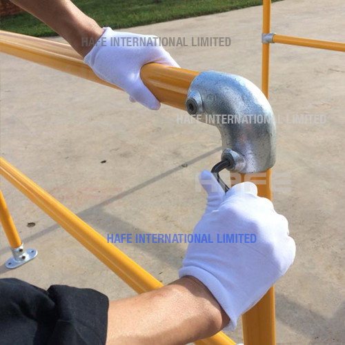 Flange Seat Stainless Steel Tube Support Connect Parts For Lighting Base Connection