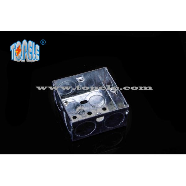 Buy BS Standard One Gang Electrical Boxes And Covers at wholesale prices