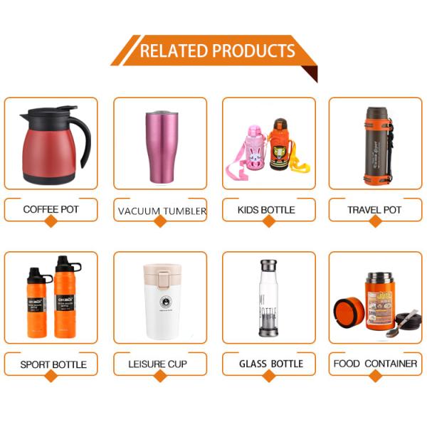 16 oz Double Wall Stainless Steal Powder Coated Water Tumbler Bottle Vacuum Insulated Tumbler Cups Travel Mug With Lid