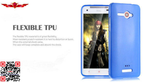 100% Perfect Fit Brand New TPU Cover Case For HTC J Butterfly Multi Color High Quality