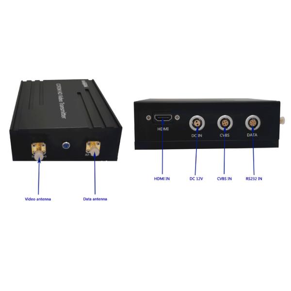 1-3 Watt FPV Image 2.4Ghz Wireless Video Transmitter , Wireless Video Transmission System 0