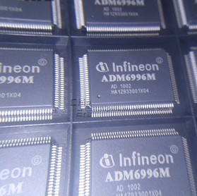 128 Pin PQFP 6 Port Ethernet Switch , ADM6996MX AD T 1 High Voltage Analog