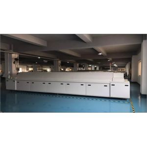 Modular Hot Air Reflow Oven SMT 16-Zone Forced Convection