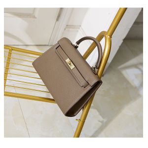 Quality OEM PU Leather Satchel Crossbody Bag Zipper Closure Polyester Lining for sale