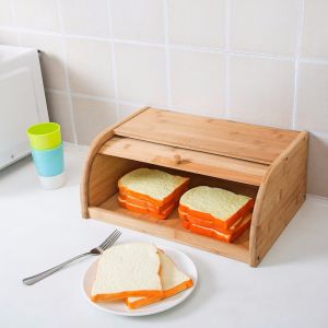 trend hot selling bread box bamboo bread box bread box bamboo with good price
