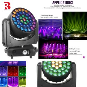 Moving Head Light Wash Zoom RGBW For Entertainment Industry