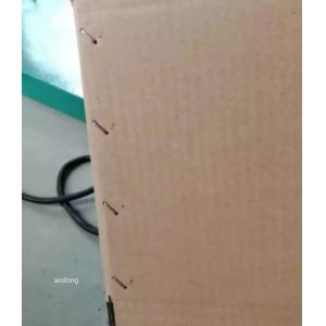 Double Servo Carton Box Stitching Machine