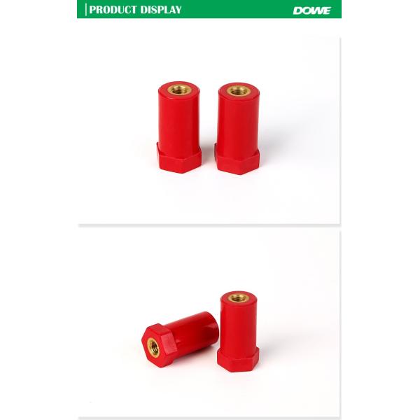 Professional SB2040M8 water resistance hex round busbar connect insulator