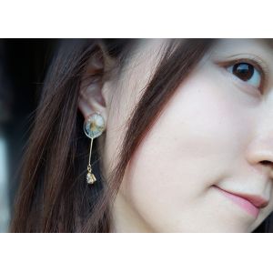 Wholesale Lollipop Alloy Gem Handmade Crystal Gel Cartoon Earrings With Best