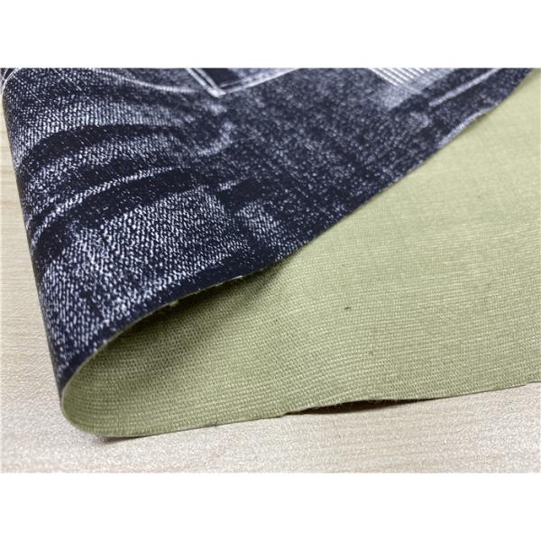 Buy Garment / Jacket Embossed PU Leather 0.65mm Thickness 54" Width Anti Aging at wholesale prices