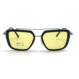 BS018 Square Acetate Metal Spectacles