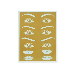 WX-01 60G Eyes Permanent Makeup Latex Practice Skin 19*14.3*0.1CM