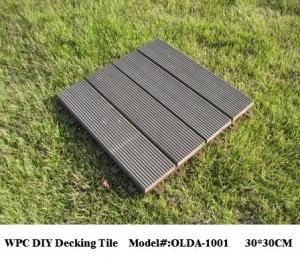 China WPC DIY Decking Tiles 30cm*30cm (OLDA-1001) on sale