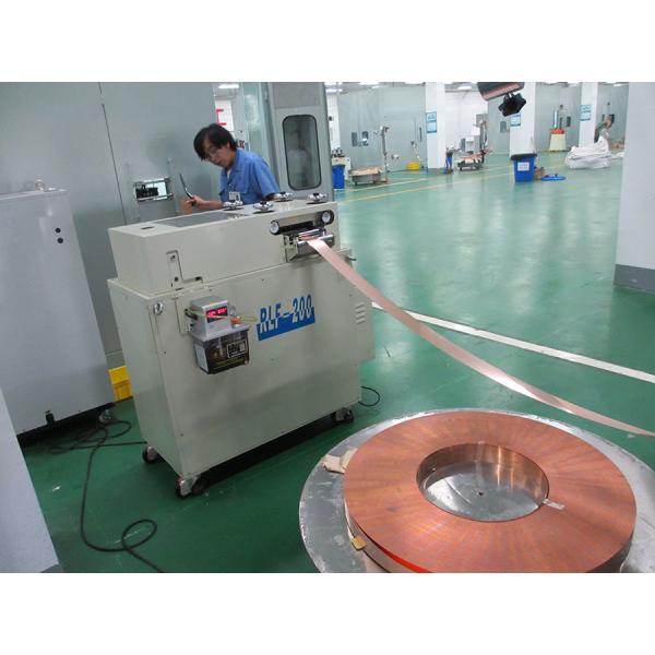 Automatic 16m/min Sheet Metal Straightener With Gear Motor For 245N Yield Strength