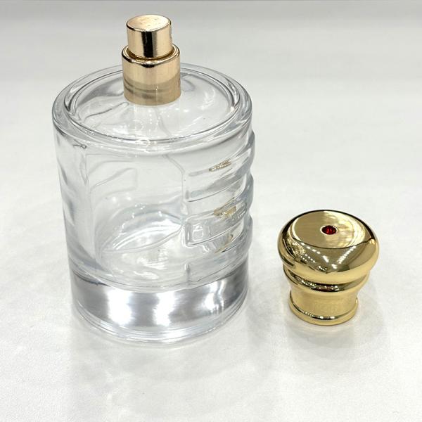 Elegant Zamak Perfume Lid With Glossy Surface Upgrade Your Product