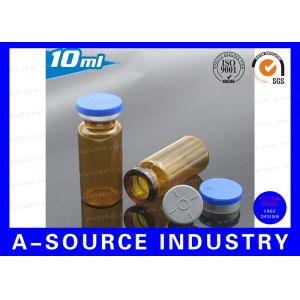 10ml Amber Miniature Glass Vials Medical Glass Vial And Stoppers