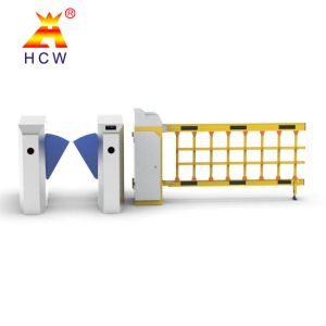 Quality IP65 Flap Barrier Turnstile Dynamic Temperature Measurement Face Recognition for sale