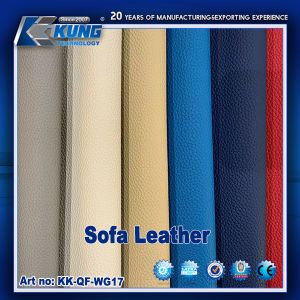PVC PU Industrial Genuine Leather For Shoemaking And Clothing