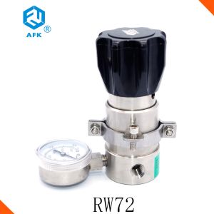 6000 PSI Back Pressure Control Valve , 316L Pneumatic Back Pressure Regulator