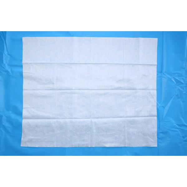 Clinic Blue SMMS Disposable Laparotomy Pack , Breathable Surgical Pack