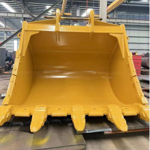 PC140 CAT314 Wheel Loader Bucket 0.65cbm Q355B Hardox500 Material