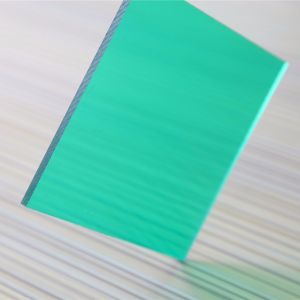 Scratch Resistant Hard Coated clear / Transparent Solid Polycarbonate Panels /