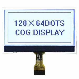 128x64 Graphic LCD Display Module with 1/65 Duty 1/9 Bias and Positive