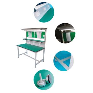Easy Assembly Anti-static ESD Workbench with 1 Year Warranty and 60KG Light Duty