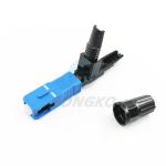 SC UPC Fiber Optic Fast Connector For FTTH Drop Cable Field Termination