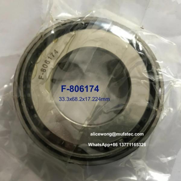 F-806174 Cadillac SRX Differential Bearings Taper Roller Bearings 33.3x68.2x17.224mm