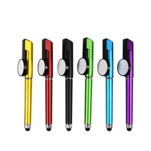 Promotional Printable Plastic Touchscreen Blank Sublimation Pens With Metal