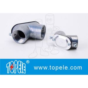 China Pre Galvanized Emt To Emt Pull 90 Degree Conduit Elbow on sale
