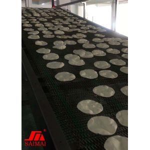 CE 90 Degrees Turning Mesh Belt Food Industry Conveyors