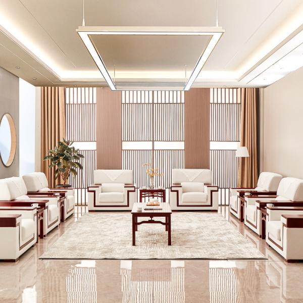 Chinese Large Conference Room Office Furniture Set Conference Chair and Business Sofa