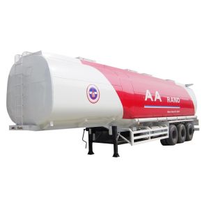 45000 Liters 3 Axle Fuel Delivery Semi Truck Trailer